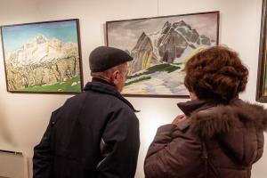 Otvoritev razstave Alojza Štirna 1